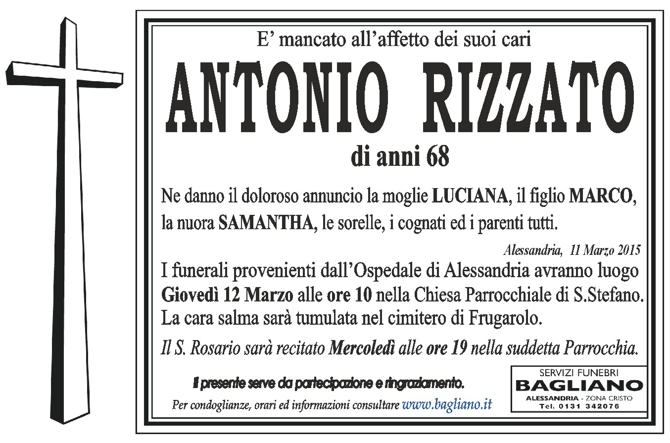 Antonio rizzato outlet lecce